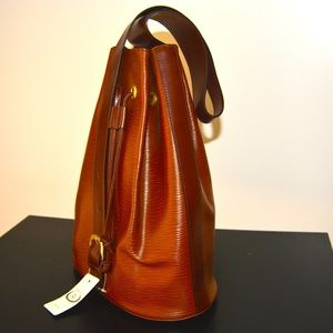 NEW Brown Genuine Leather Italian Backpack